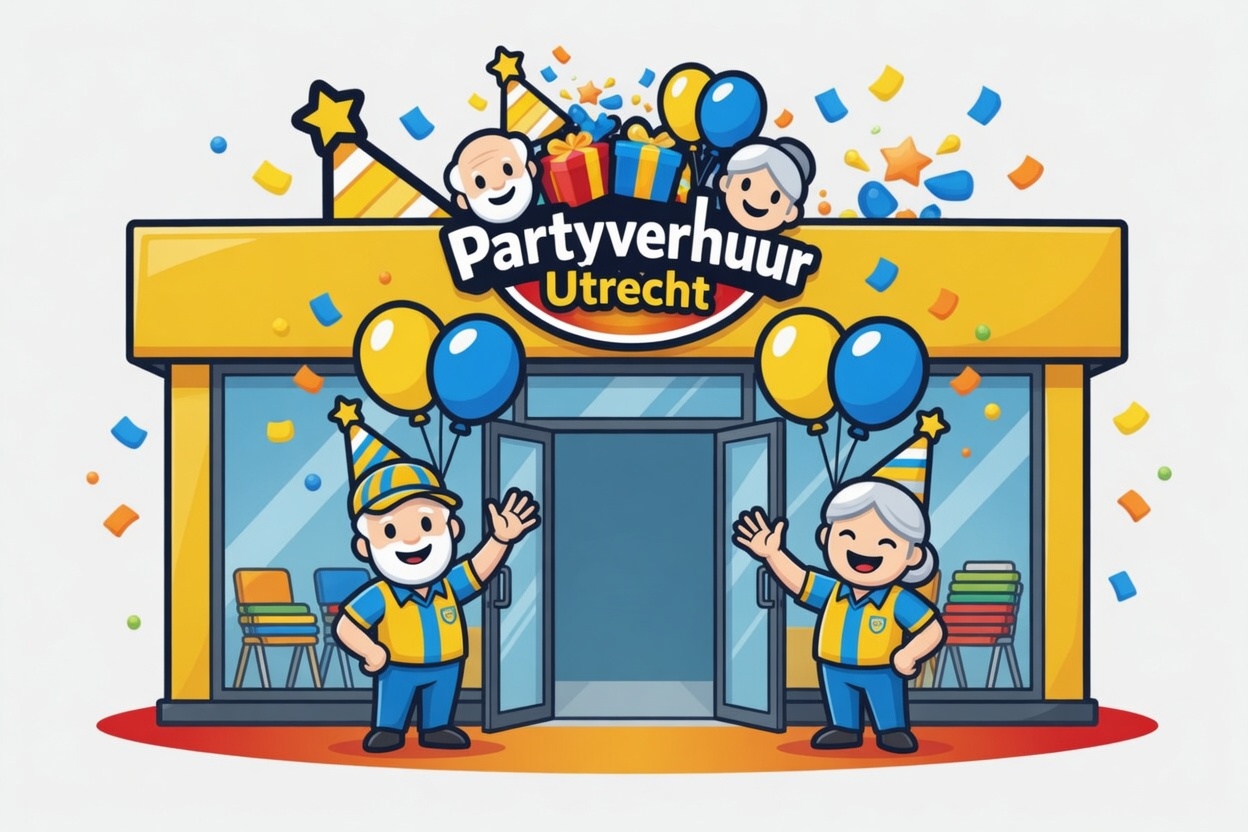 Feestbenodigdheden afhalen bij Partyverhuur Utrecht